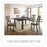 COS-COLE DINING SET (1+6)